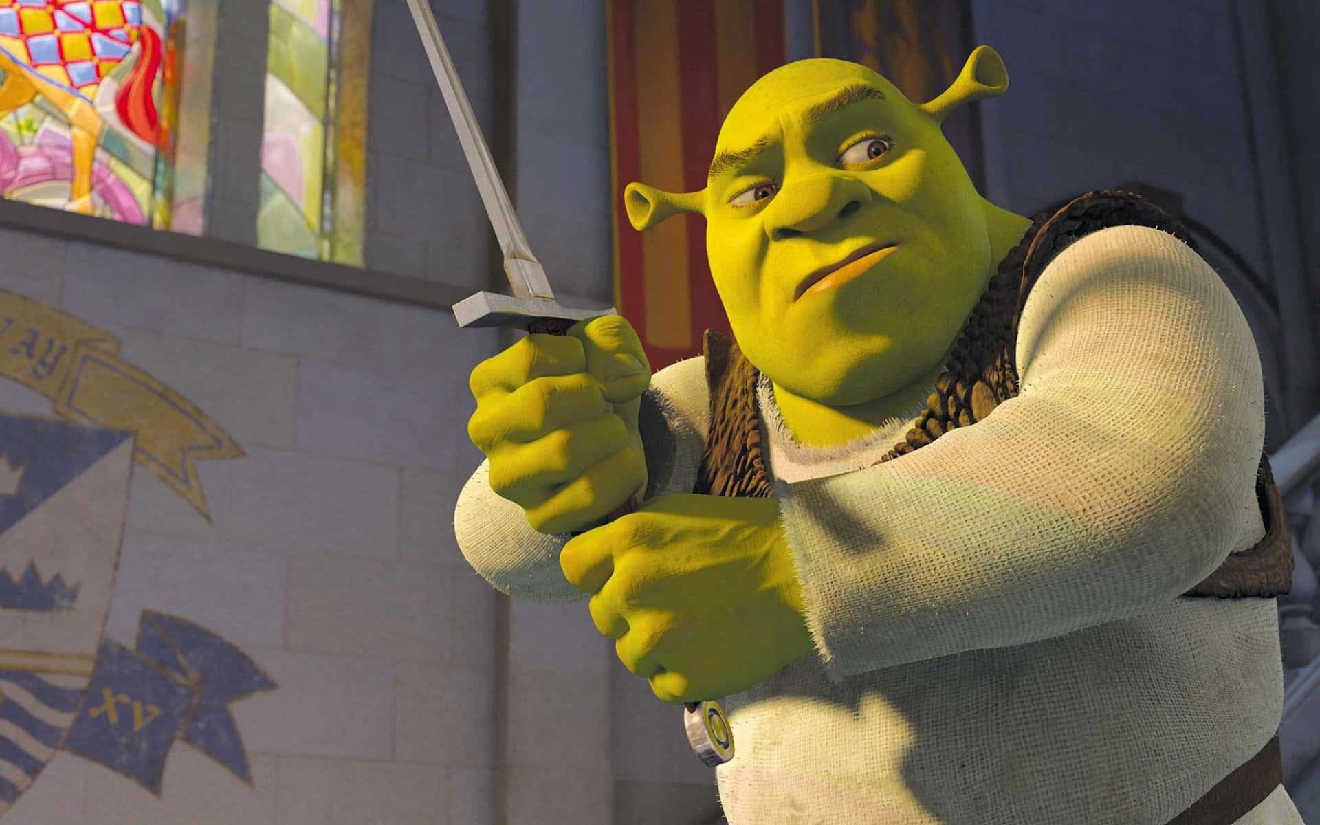 Fully unleash your inner ogress with Shrek — 1920x1200 wallpaper