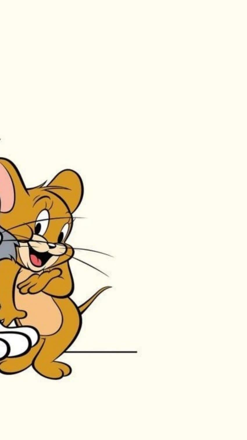 Funny Jerry Cute Matching Best Friend Home Screen — 850x1510 wallpaper