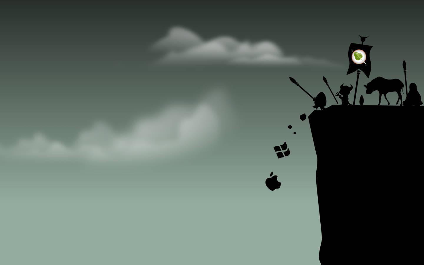 Funny Linux High Quality — 1440x900 wallpaper