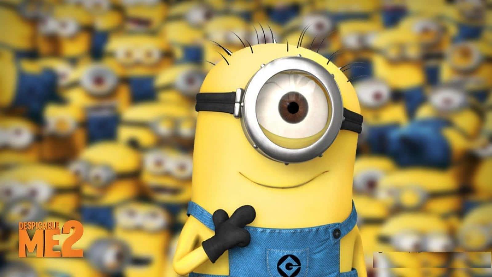 Funny Minions Enjoying Life — 1599x900 wallpaper