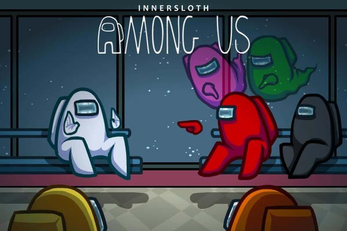 Funny Scene From Among Us Picture — 1200x800 wallpaper
