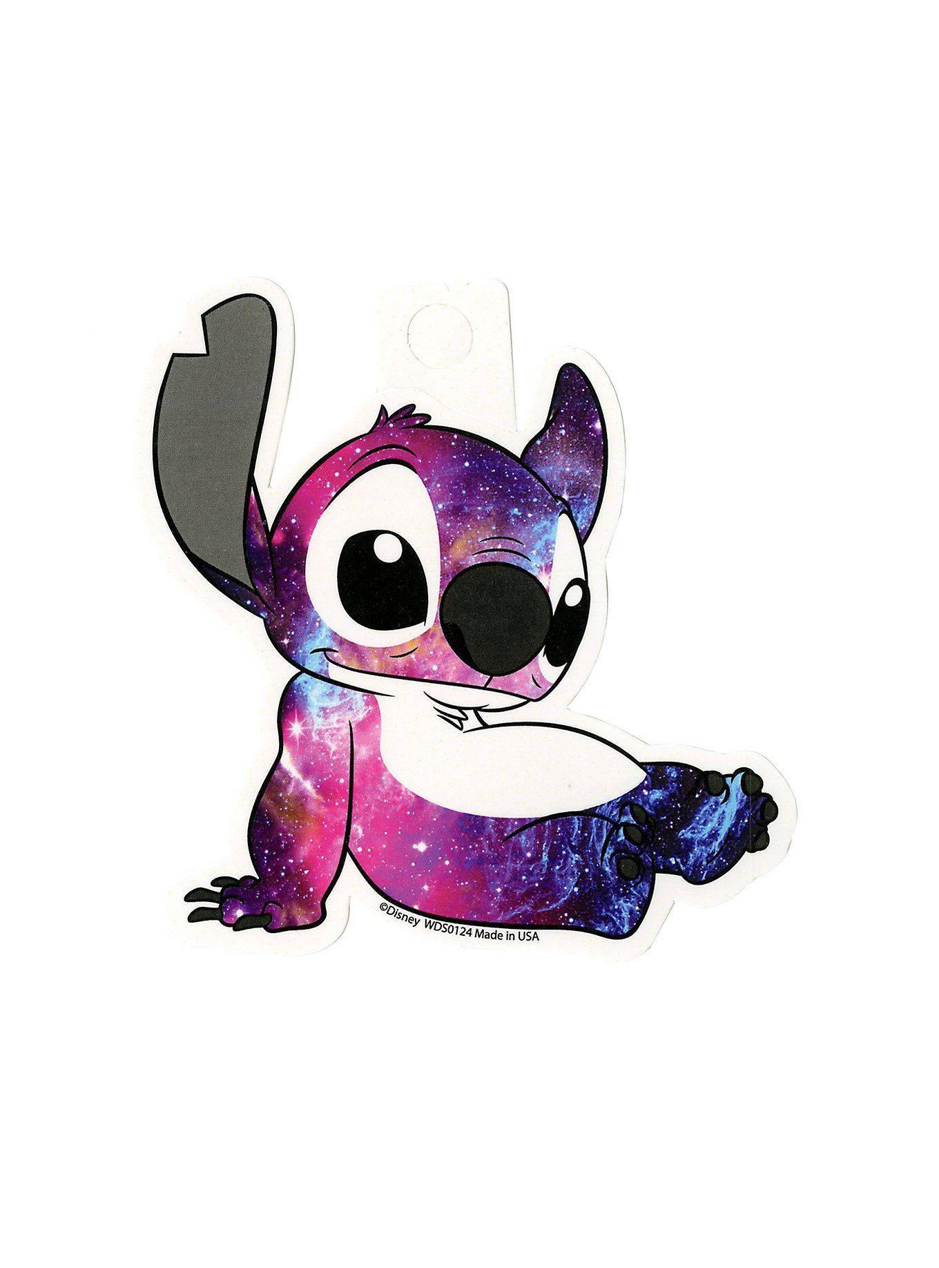 Galaxy Cute Stitch Art — 1360x1836 wallpaper