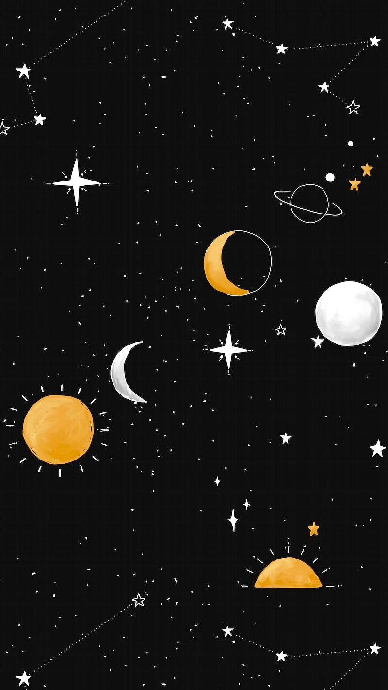 Galaxy Girly iPhone — 800x1422 wallpaper