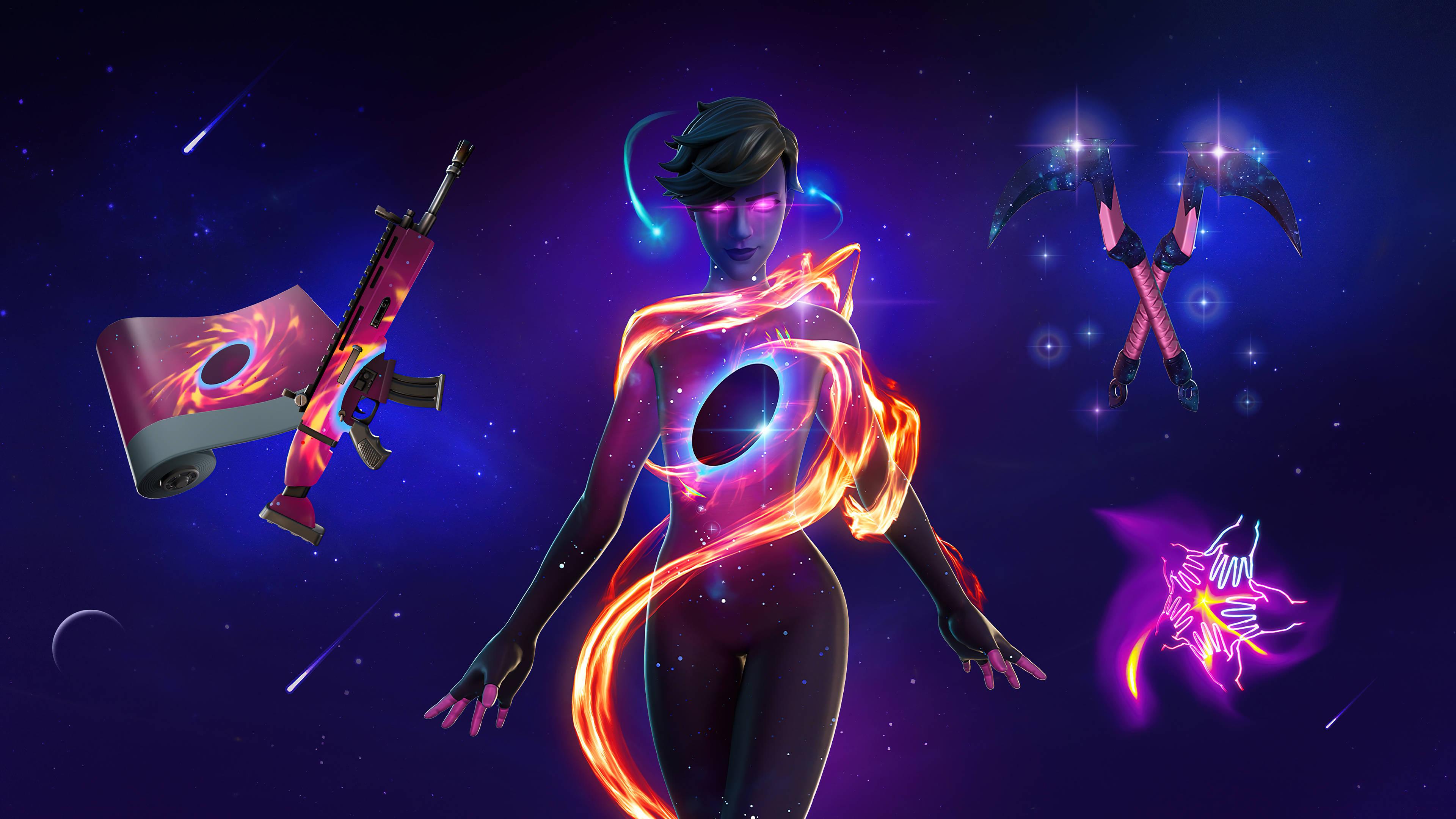 Galaxy Grappler Fortnite Skins — 3840x2160 wallpaper