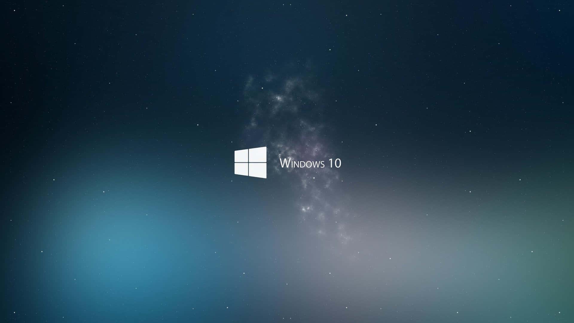 Galaxy Sky Windows 10 Background — 1920x1080 wallpaper