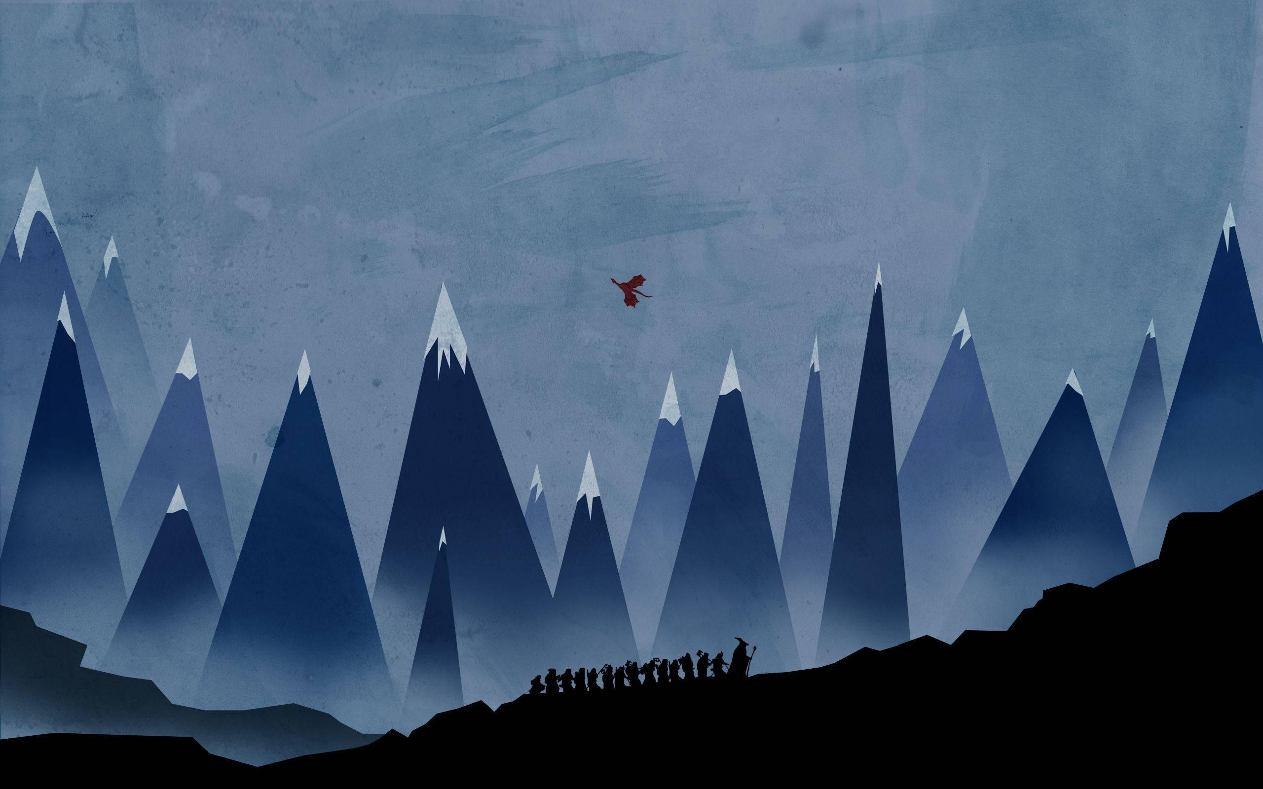 Gandalf the Grey looks into the distance in Middle Earth — 2560x1600 wallpaper
