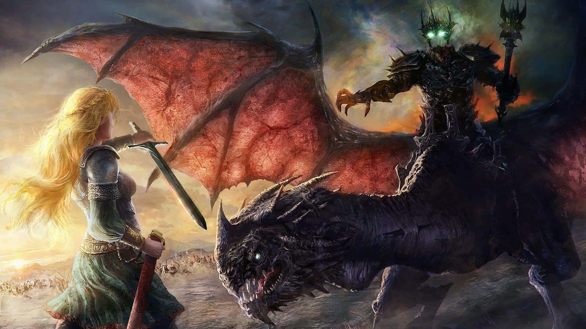 Gandalf the White valiantly leading the Fellowship of The Ring. — 1920x1080 wallpaper