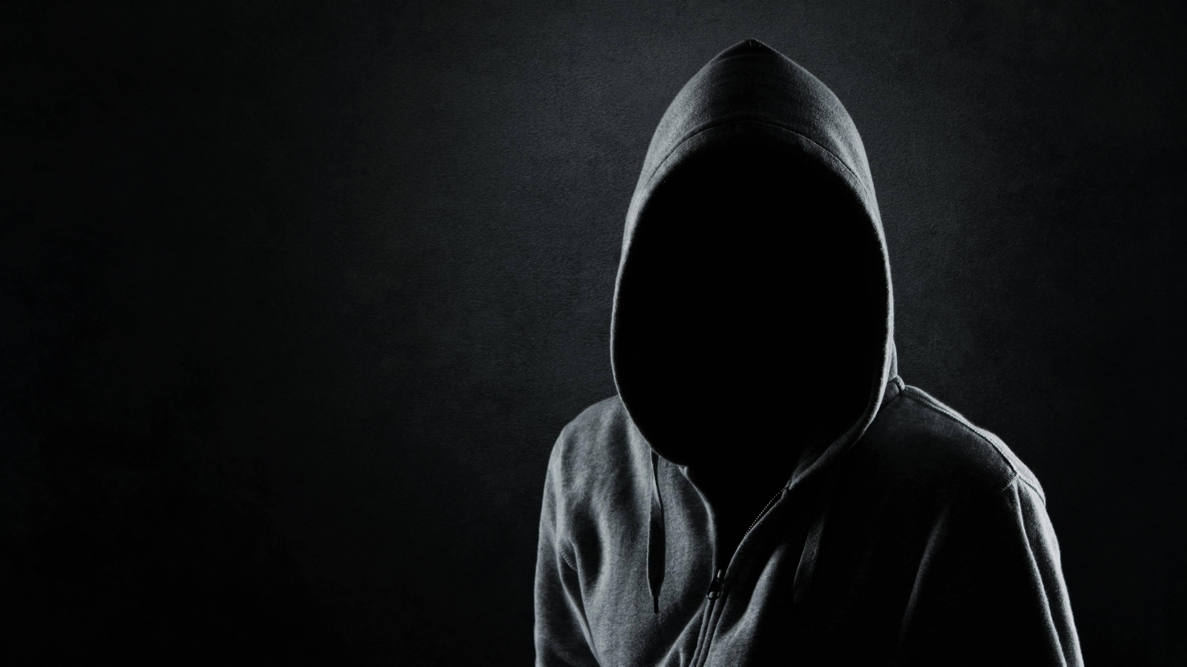 Gangster In Black Hood — 3840x2160 wallpaper