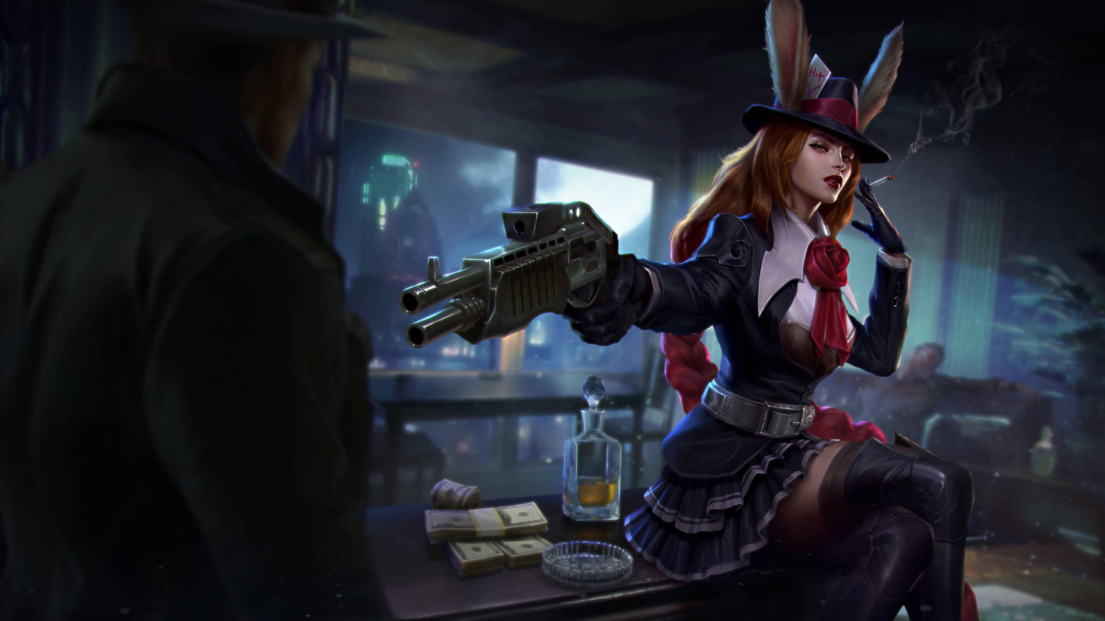 Gangster Vainglory Gwen — 3840x2160 wallpaper