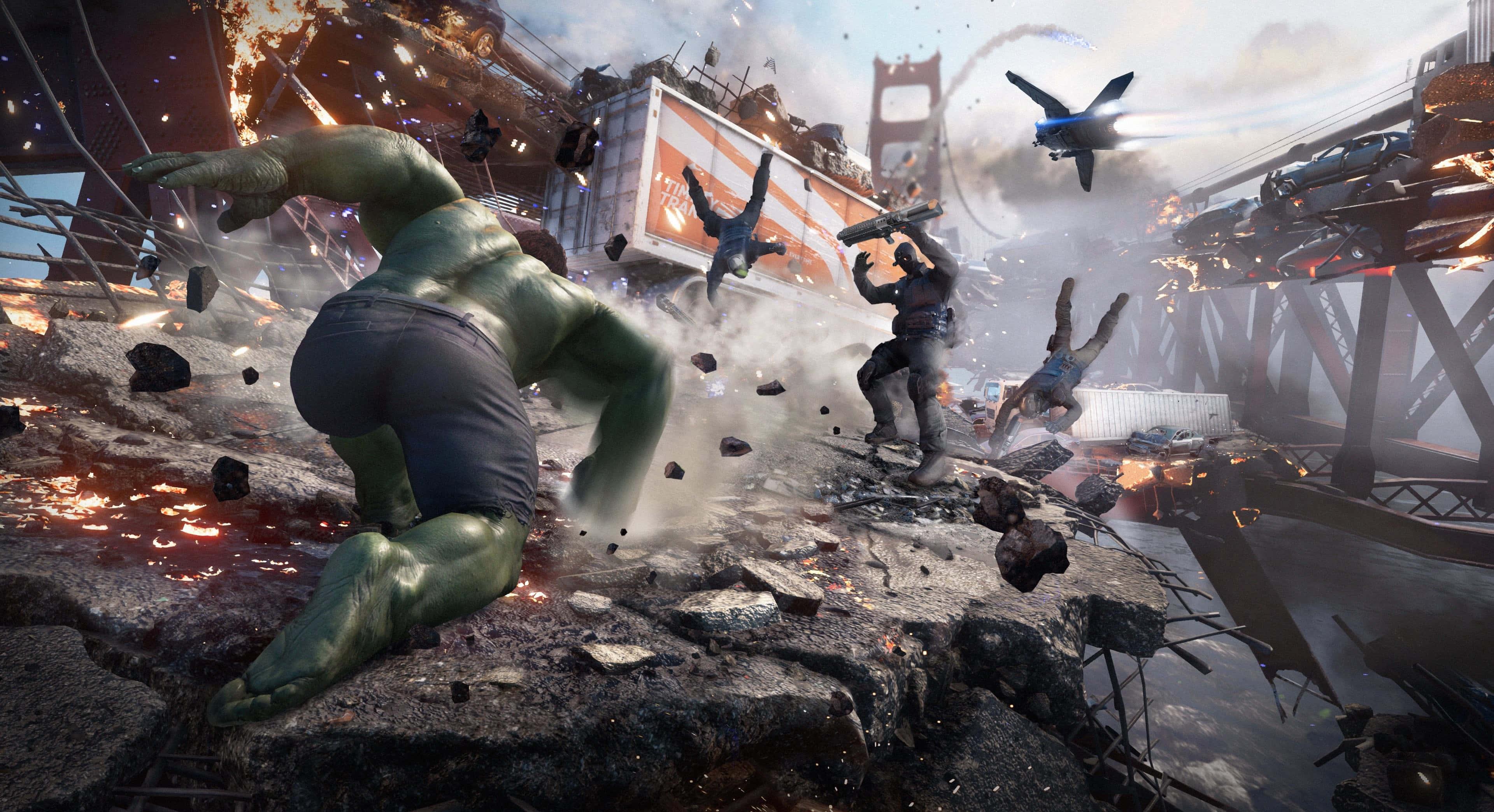 Gather around the stars of the Marvel Universe! — 3840x2088 wallpaper