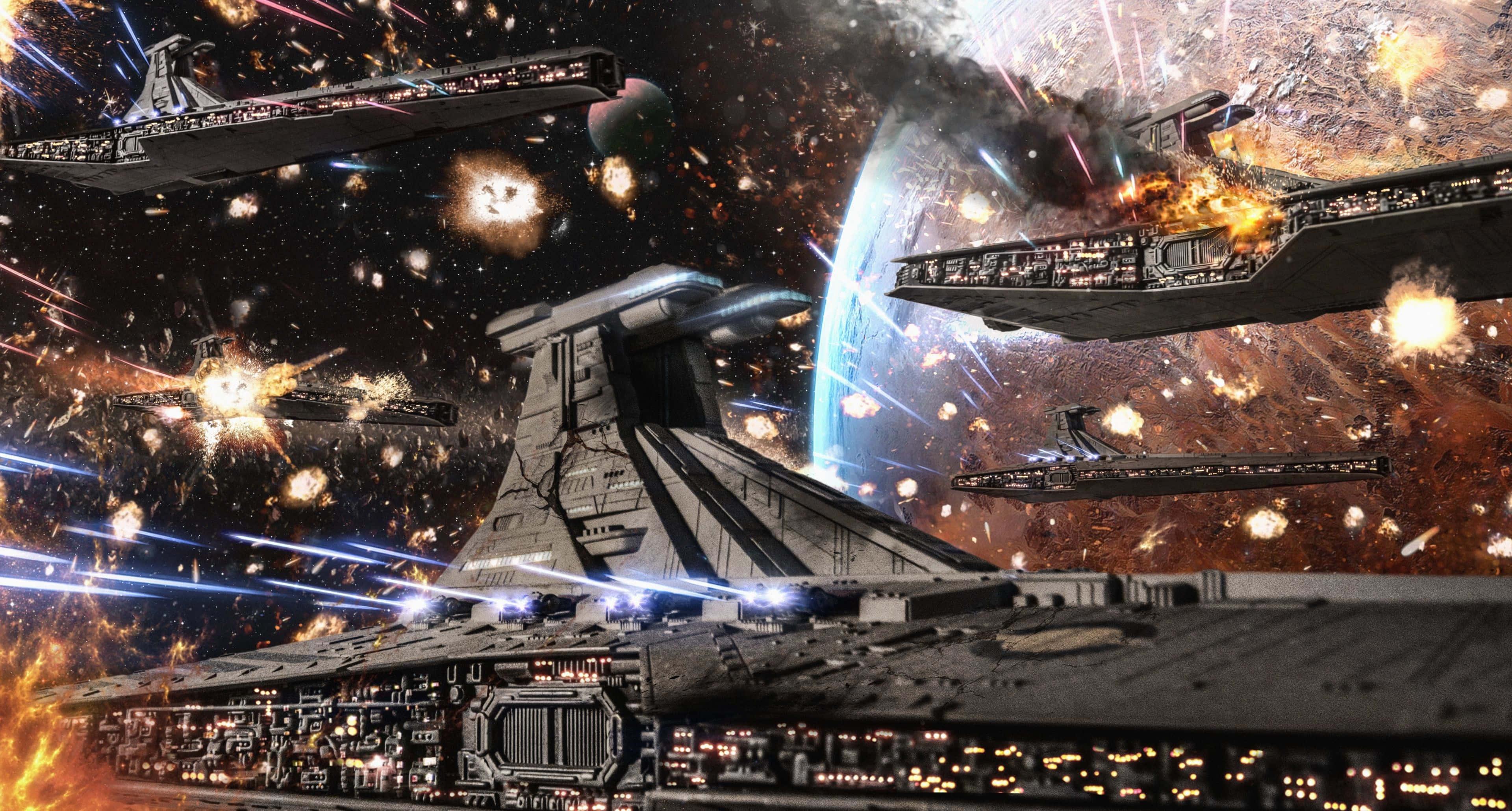 Gear Up for the Epic Final Battle of the 'Clone Wars' — 3840x2061 wallpaper