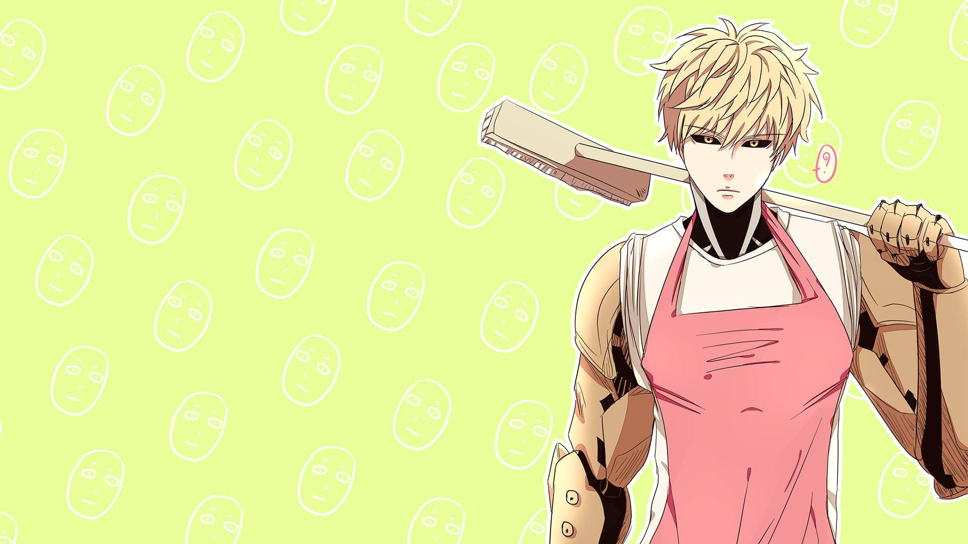 Genos, One Punch Man's Android — 1920x1080 wallpaper