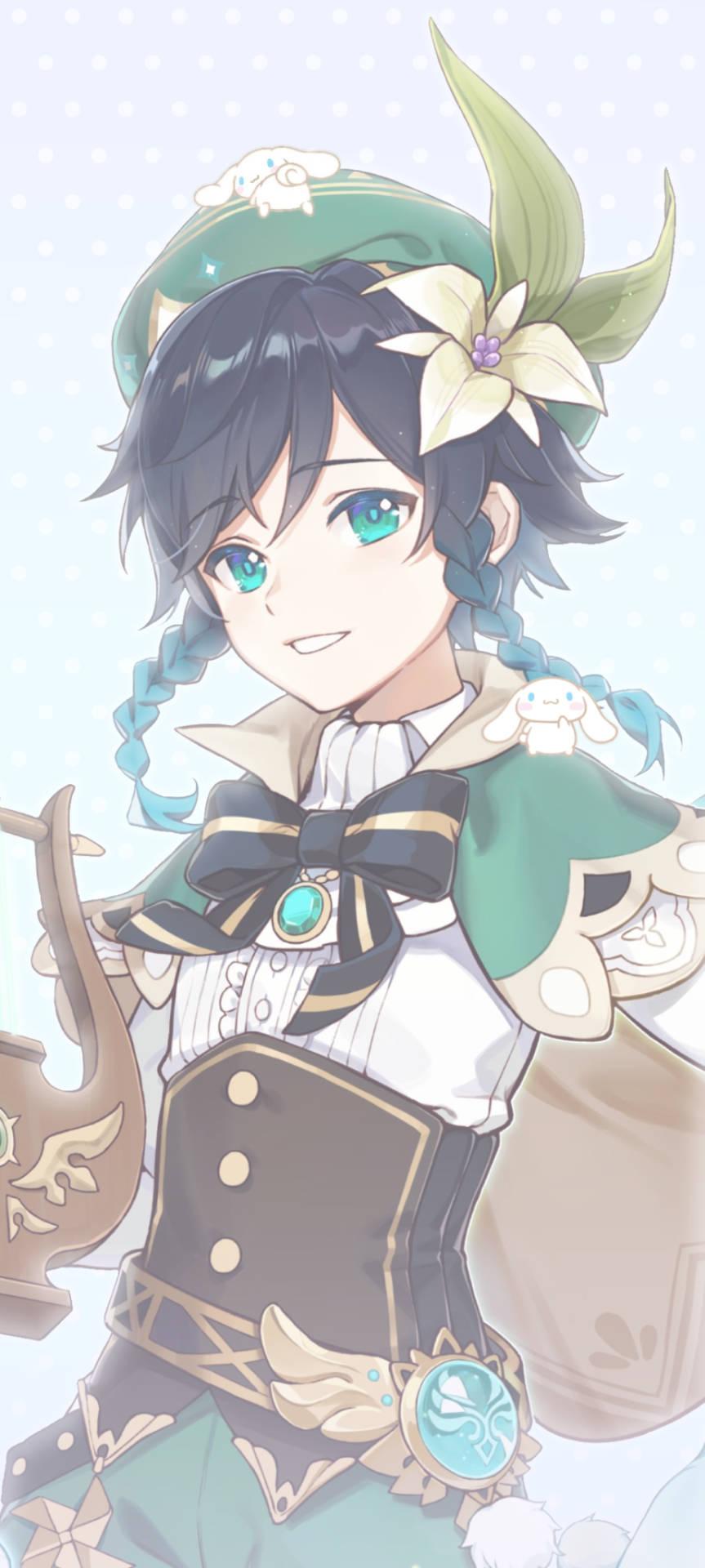 Genshin Impact Venti Anemo — 863x1920 wallpaper