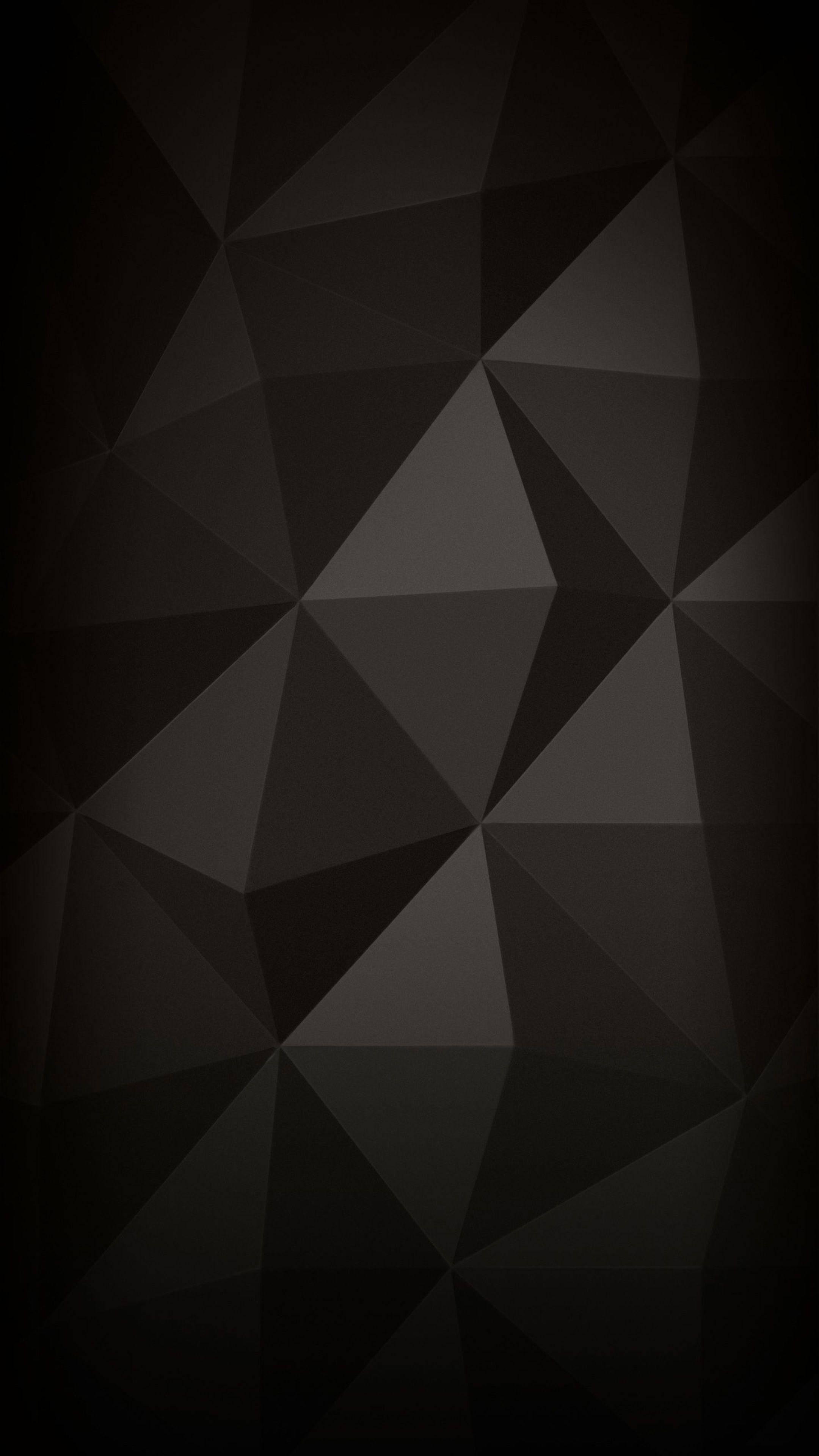 Geometric 4K Ultra HD Dark Phone — 2160x3840 wallpaper