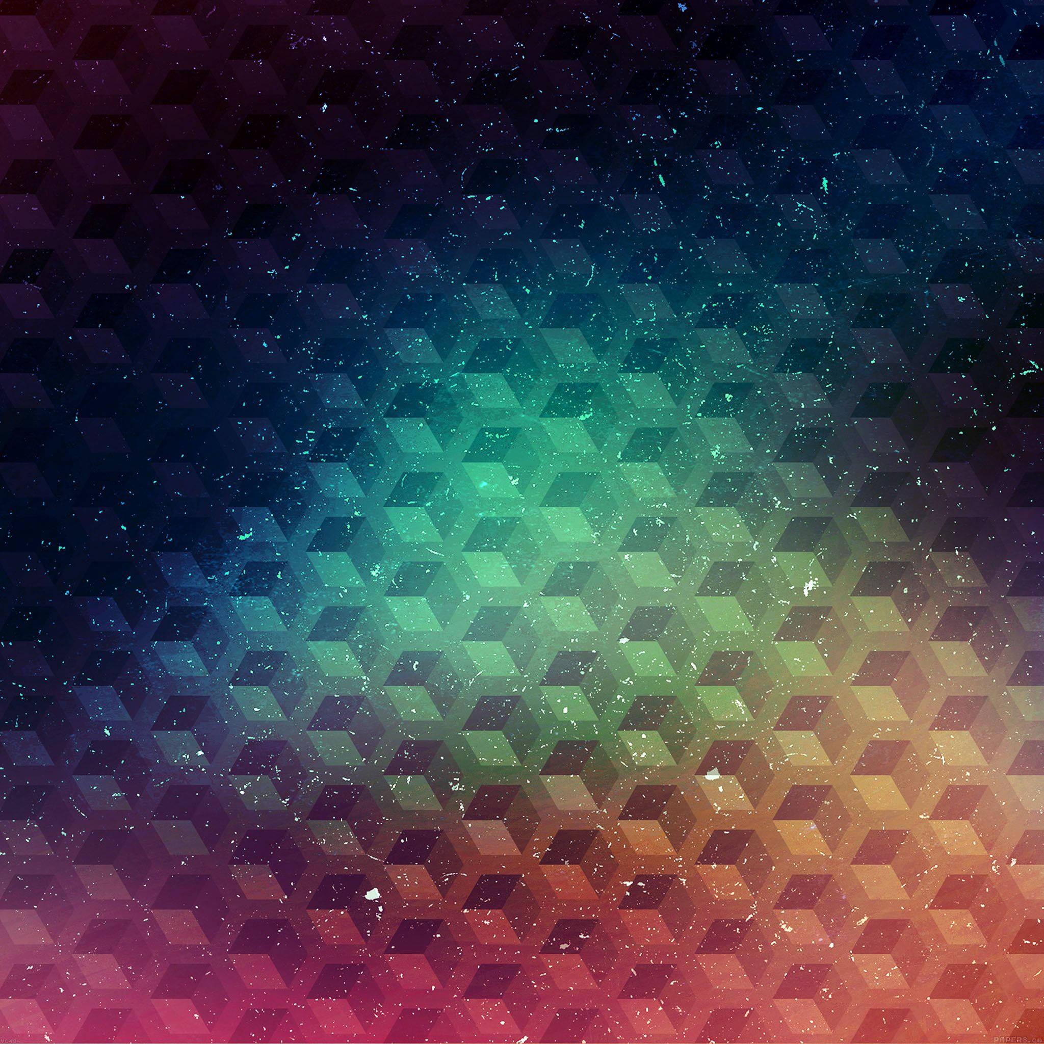 Geometric Abstract Design for iPad — 2048x2048 wallpaper