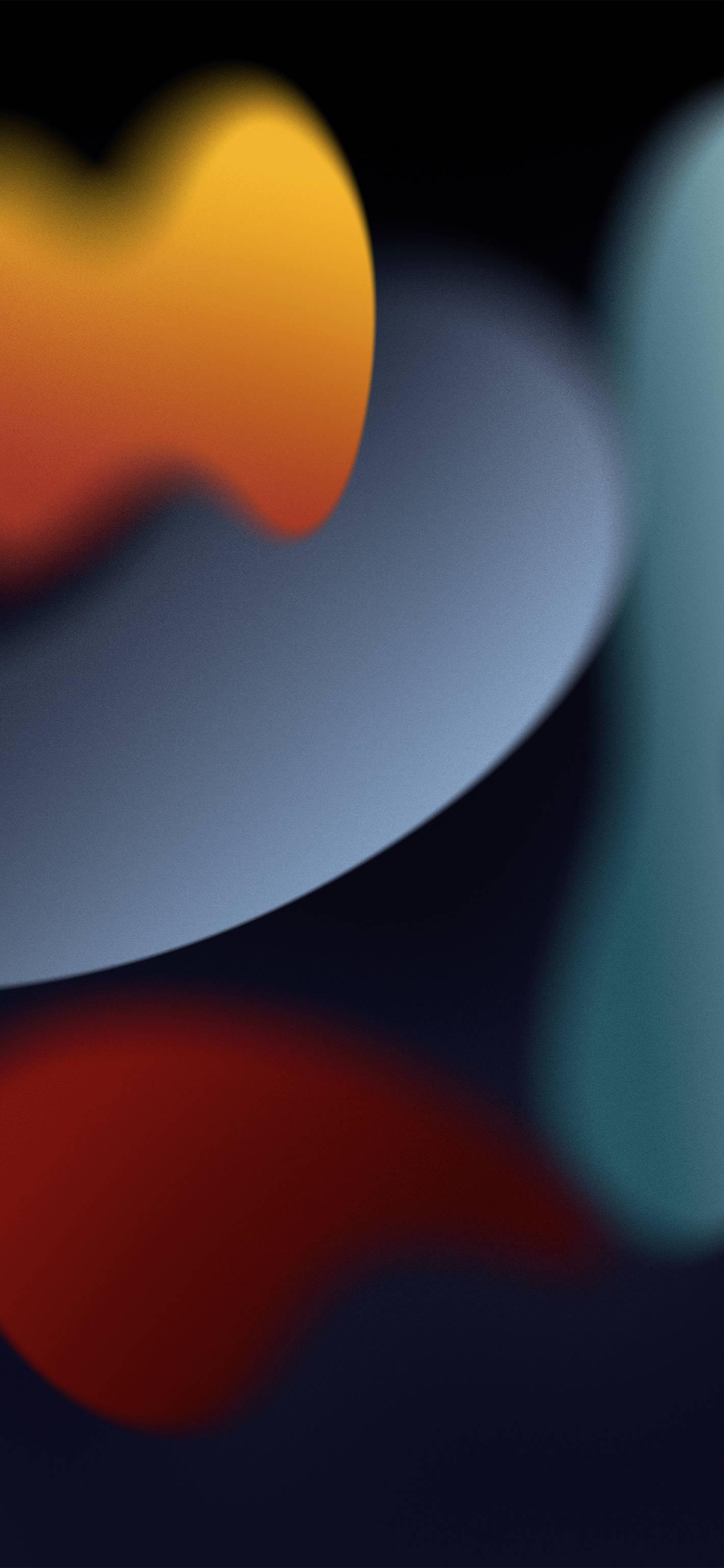 Geometric Abstract Design Ios 16 — 1420x3073 wallpaper