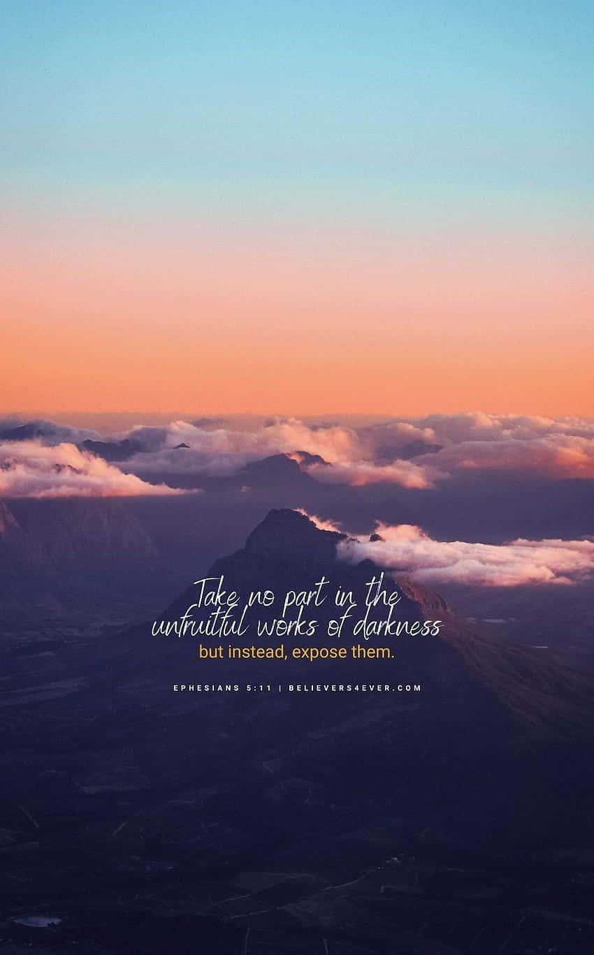 Get Closer to The Word of God with Bible Verse Phone — 850x1367 wallpaper