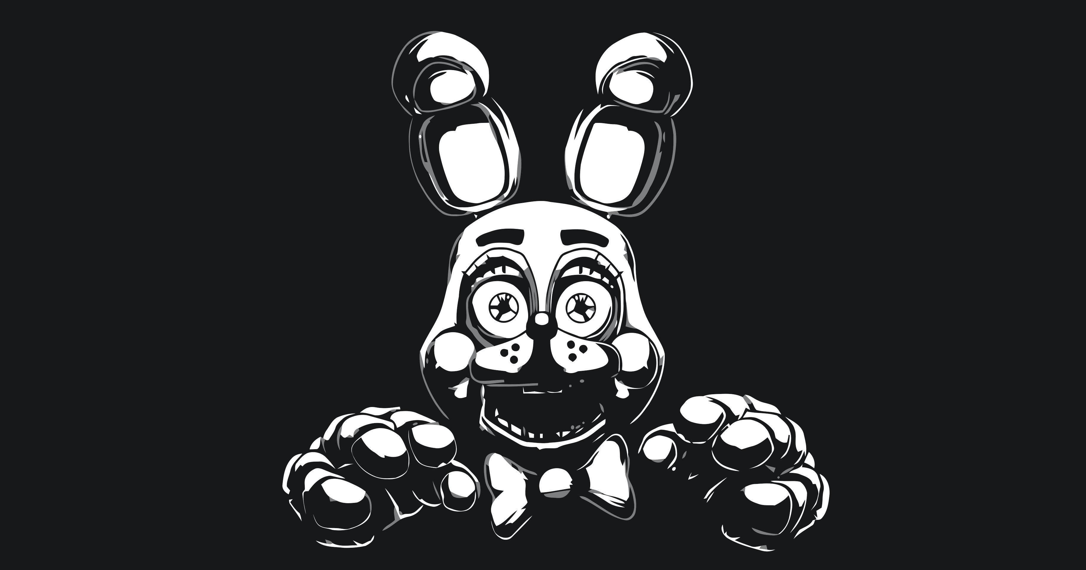 Get Ready for a Night of Frights with Fnaf Bonnie — 3656x1920 wallpaper