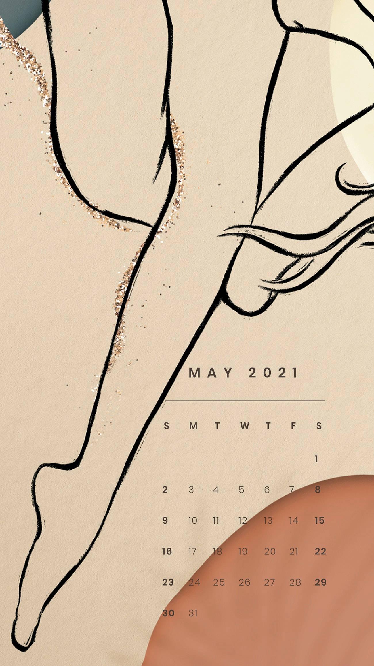 Get ready for a time of adventure and fun with this May 2021 Calendar! — 1300x2311 wallpaper