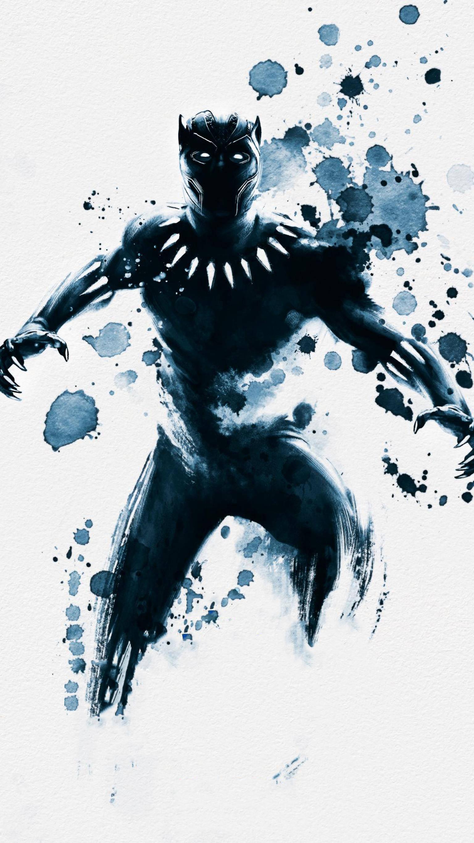 Get Ready For Action with Black Panther — 1536x2732 wallpaper
