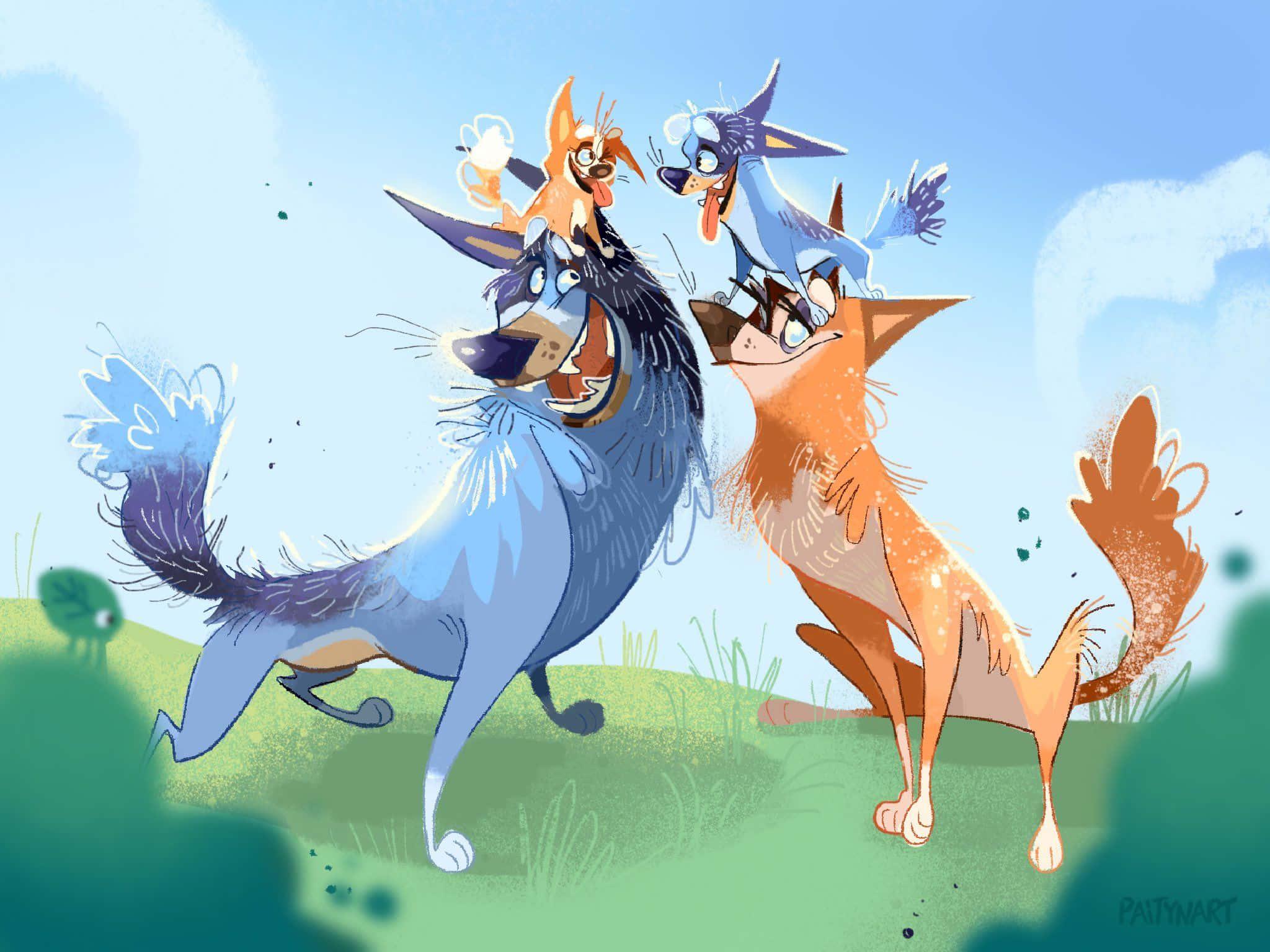 Get Ready For Some Fun With Bluey! — 2048x1536 wallpaper
