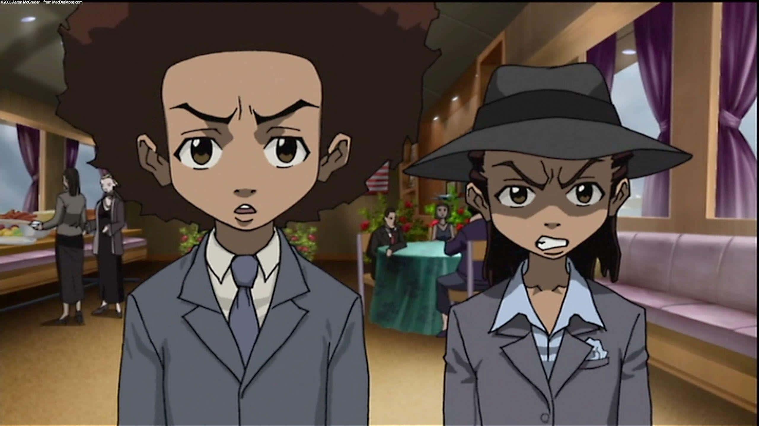 Get ready for the craziest adventures with the Boondocks Gang! — 2560x1440 wallpaper