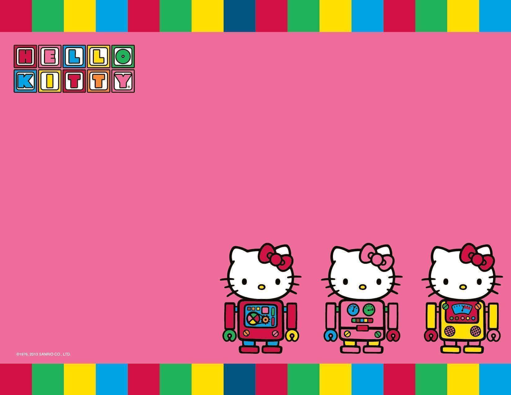 Get Ready for Work with Hello Kitty PC — 1650x1275 wallpaper