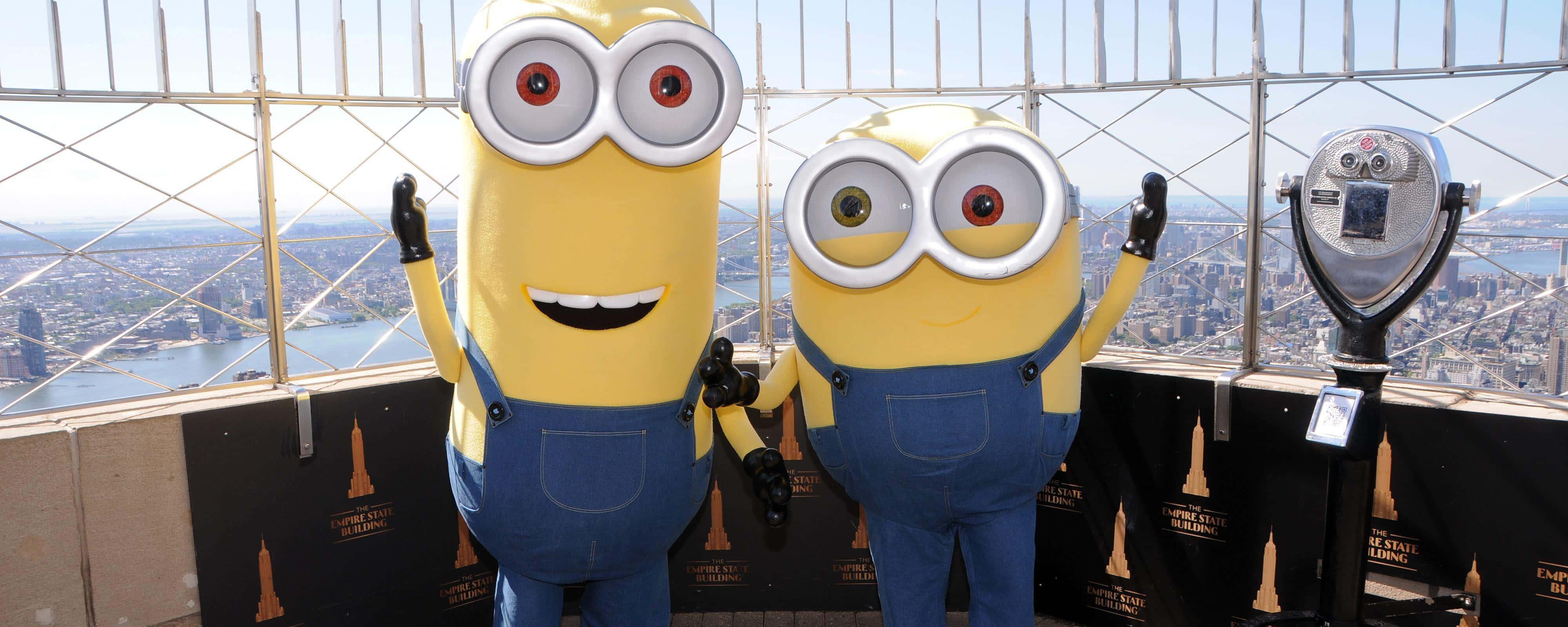 Get ready to have some fun with Minions! — 4000x1600 wallpaper