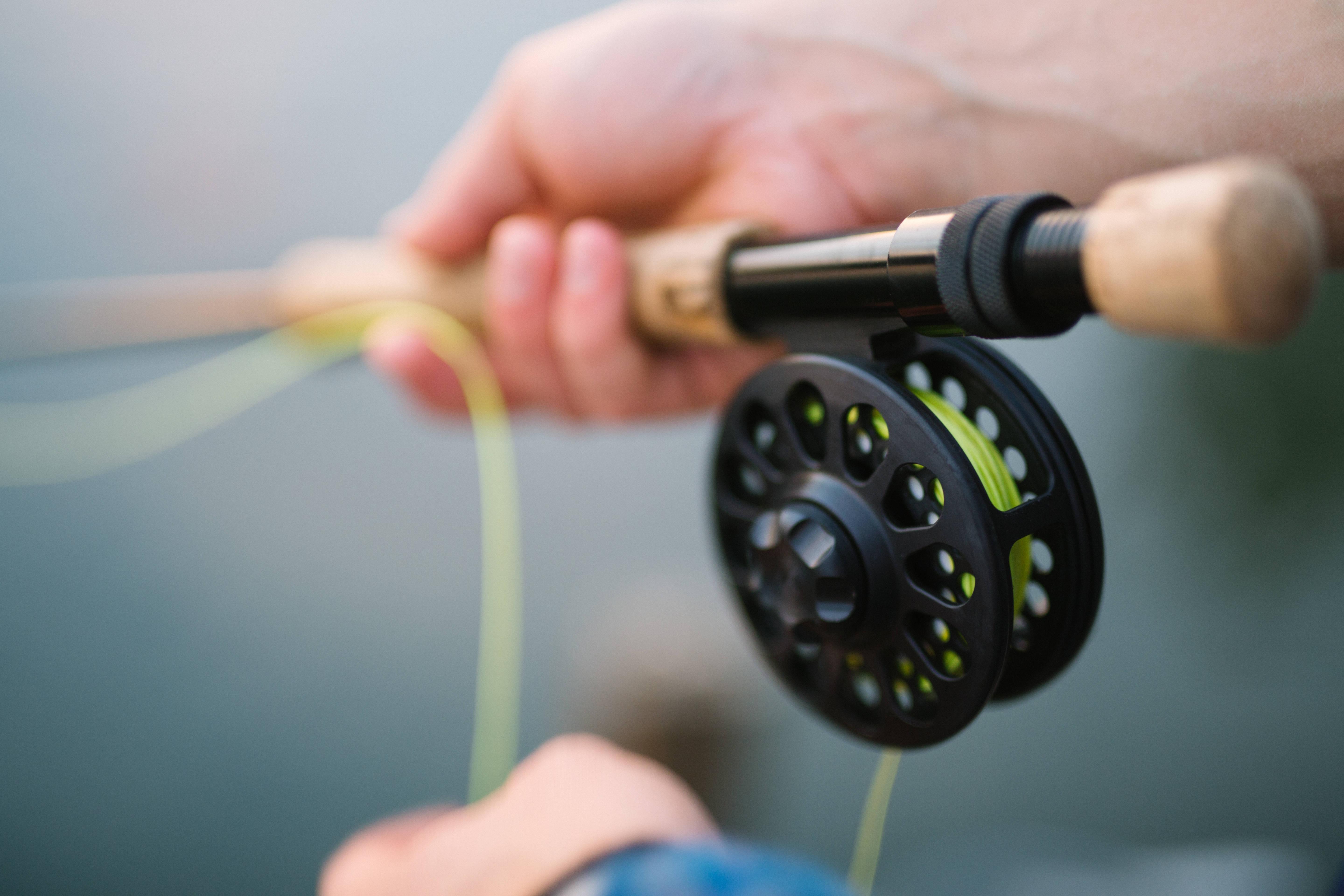 Get Your Fishing on With a Handheld Rod — 5760x3840 wallpaper