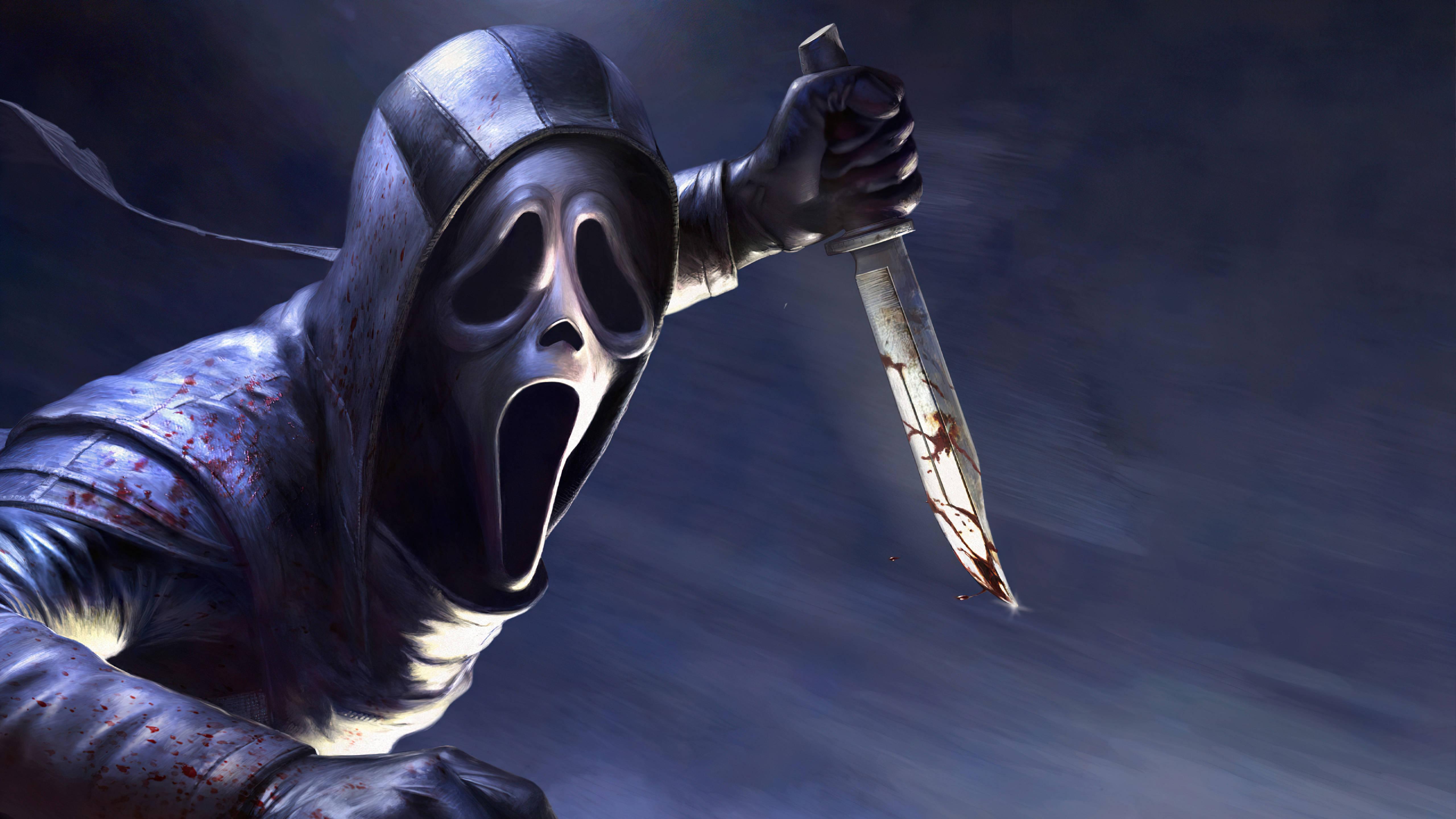 Ghostface Killer Art — 5120x2880 wallpaper