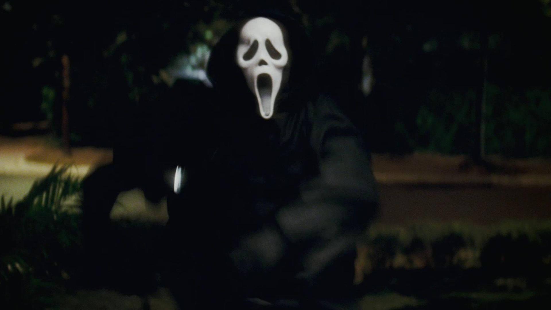 Ghostface Running Scream 4 — 1920x1080 wallpaper