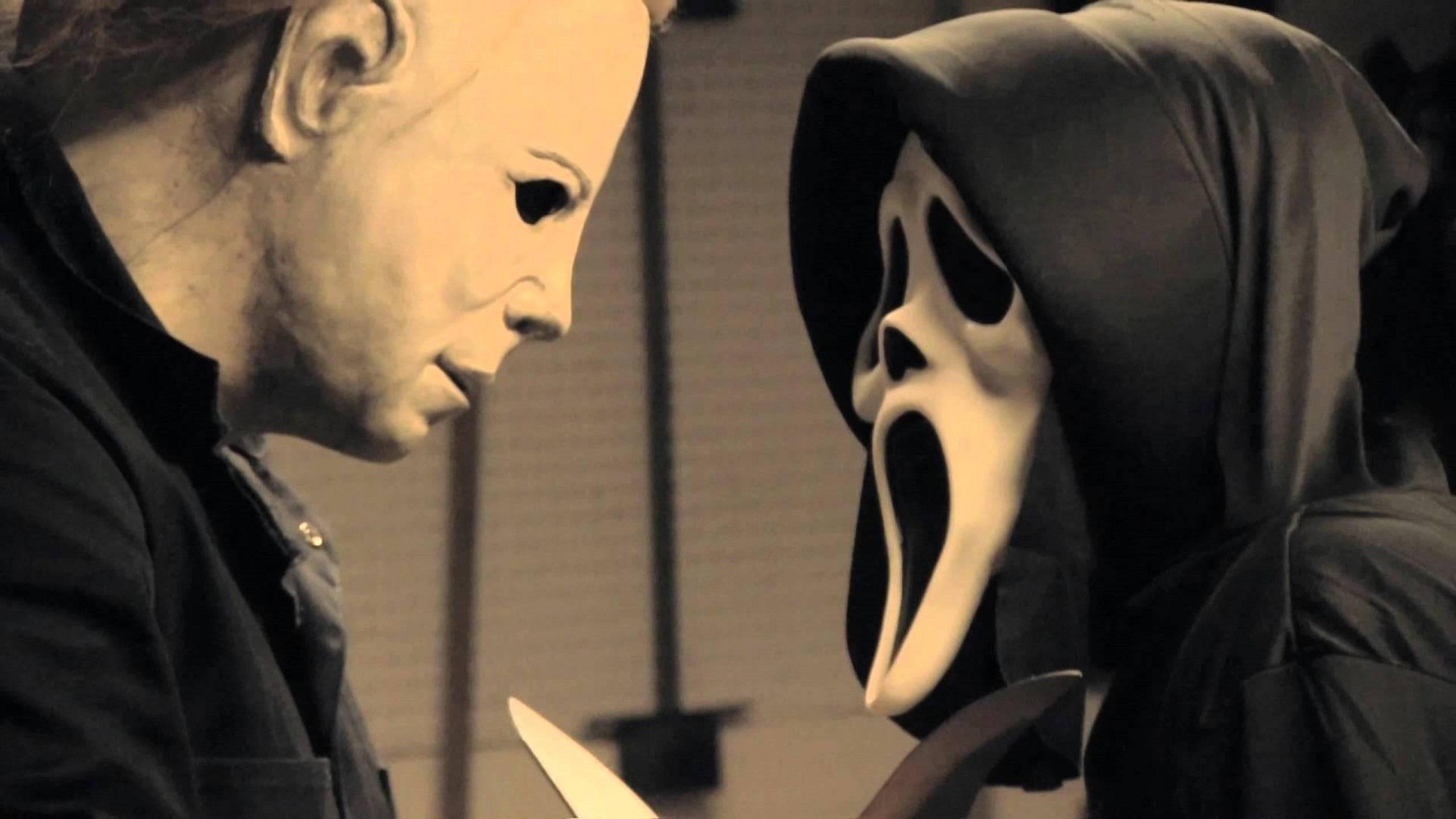 Ghostface Vs Michael Myers — 2560x1440 wallpaper