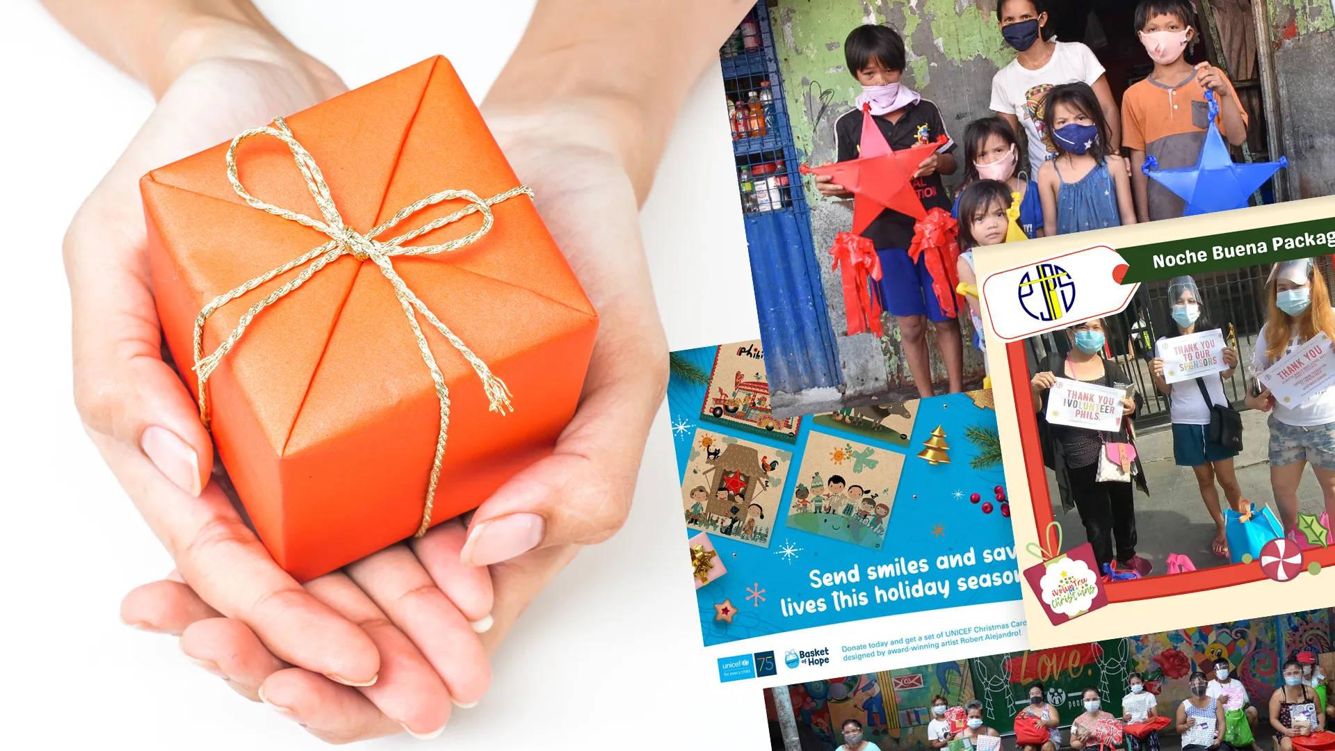 Gift-Giving Christmas Collage — 1920x1080 wallpaper