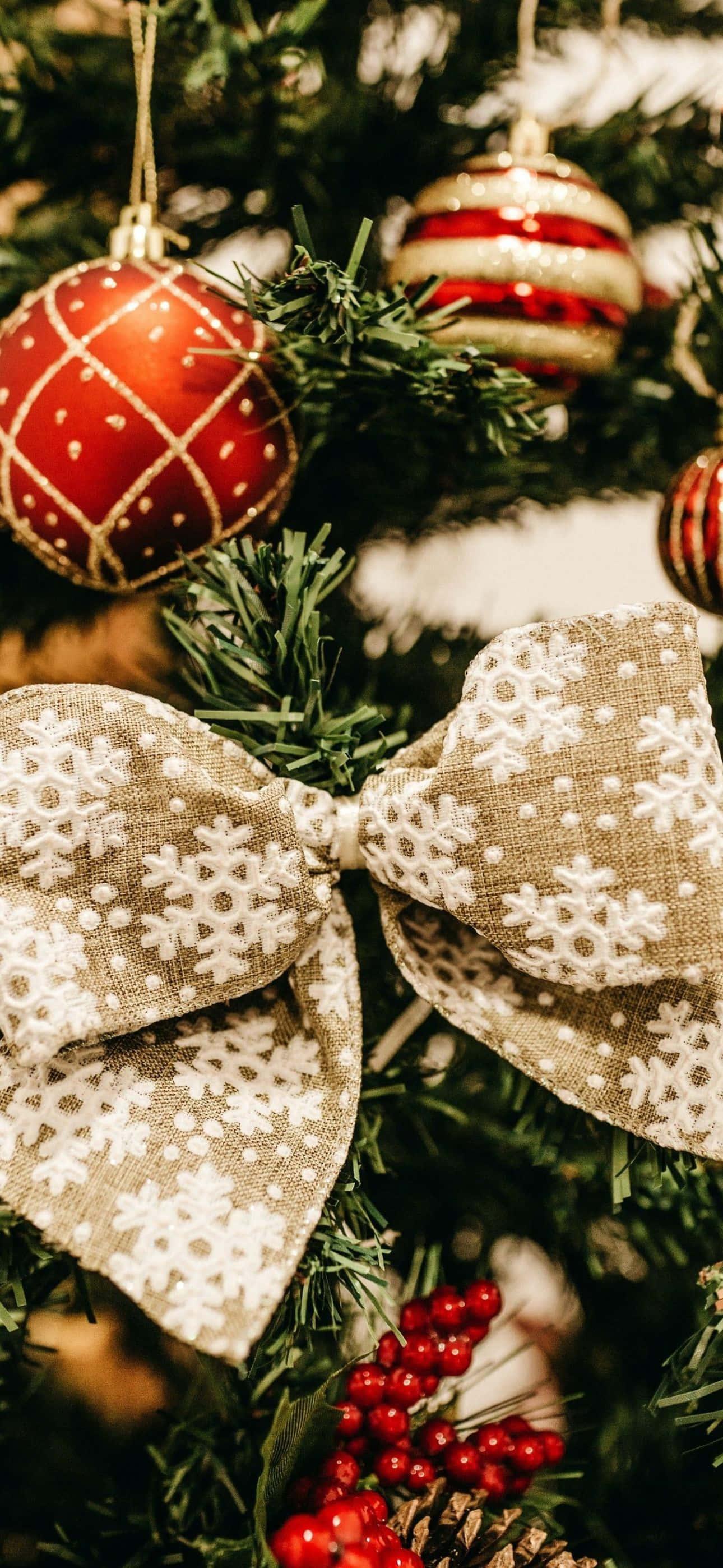 Gift Wrapped and Ready for Christmas — 1290x2796 wallpaper