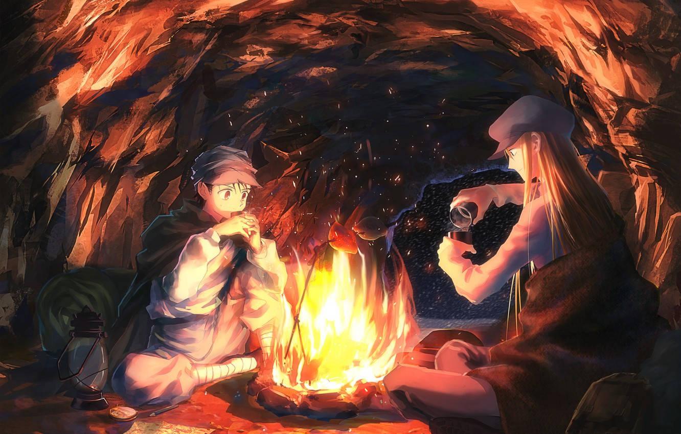 Gin and Kite, two Hunter X Hunter protagonists — 1332x850 wallpaper