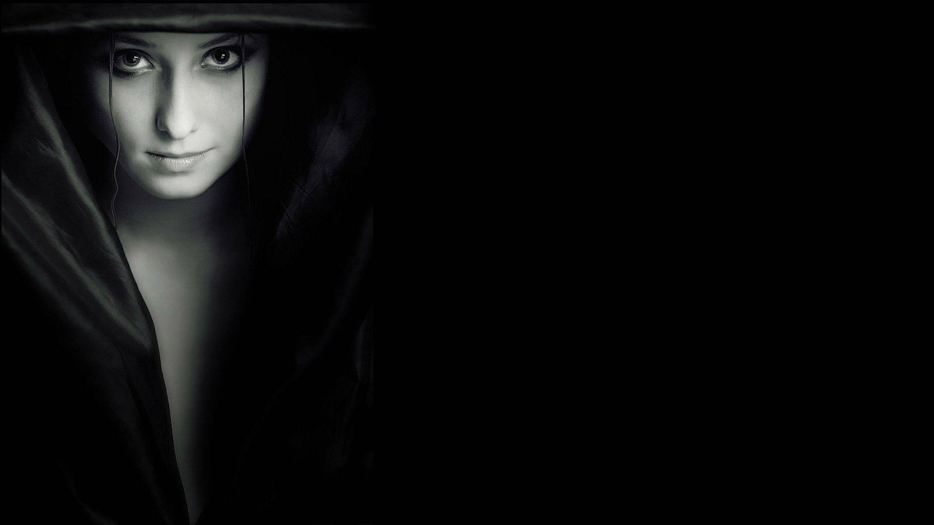 Girl Alone Hooded — 1920x1080 wallpaper