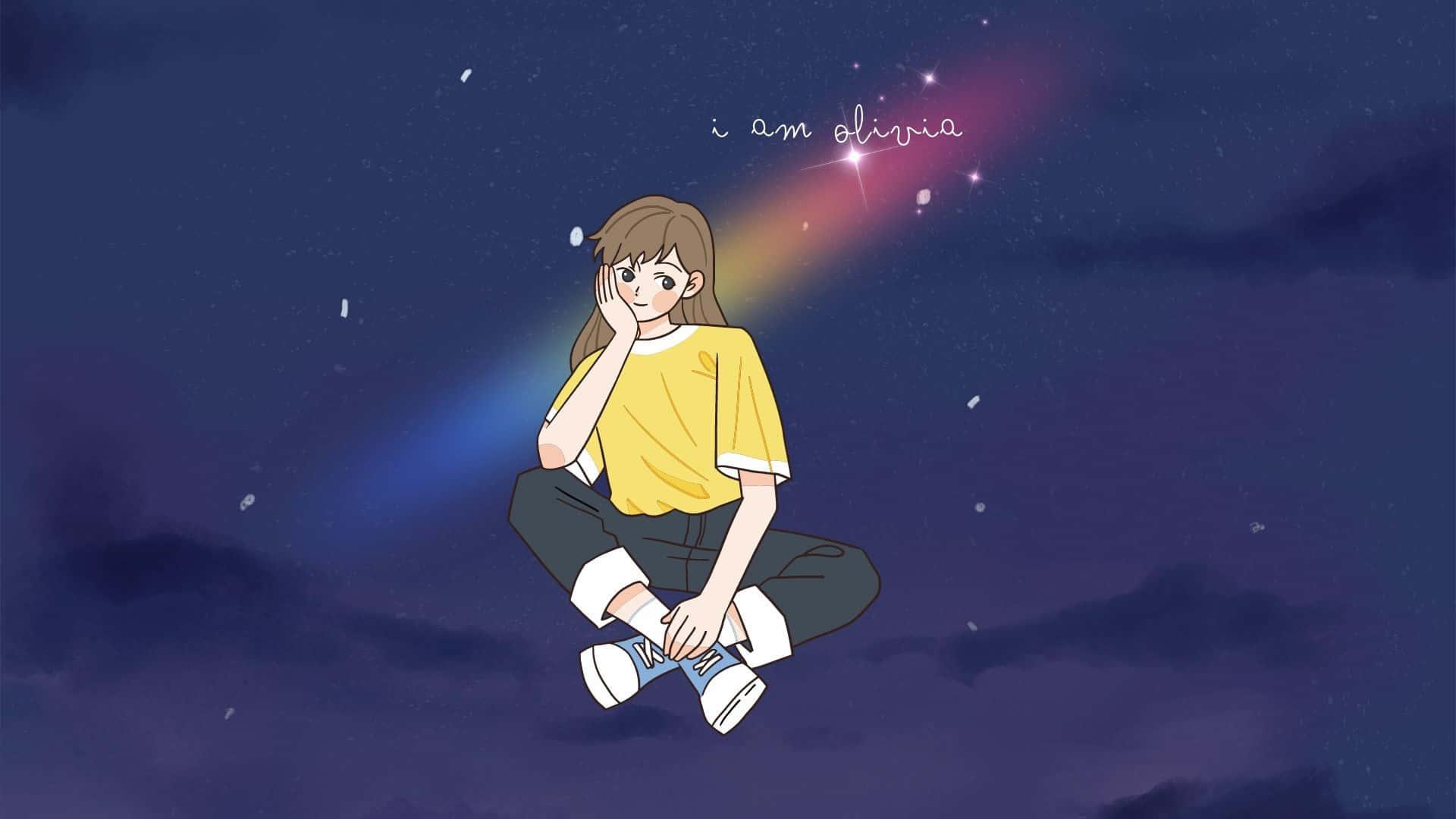 Girl Laughing and Enjoying Life — 1920x1080 wallpaper