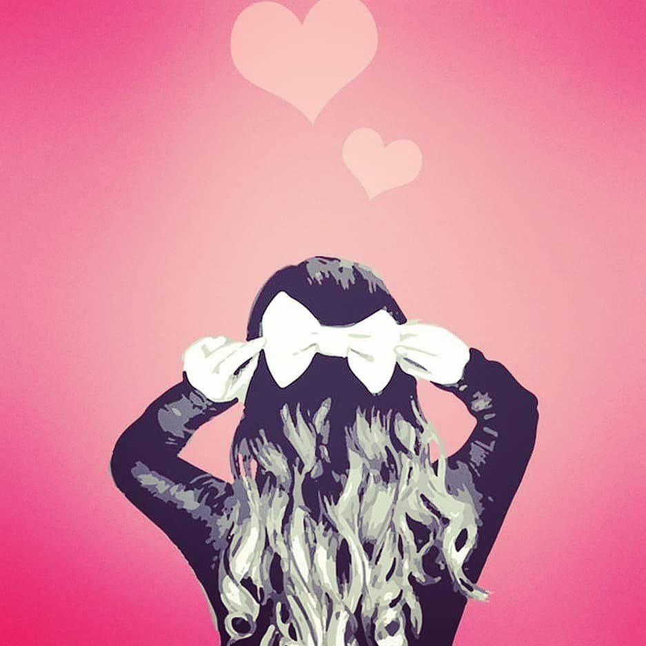 Girl With Hair Ribbon Instagram Profile — 937x937 wallpaper