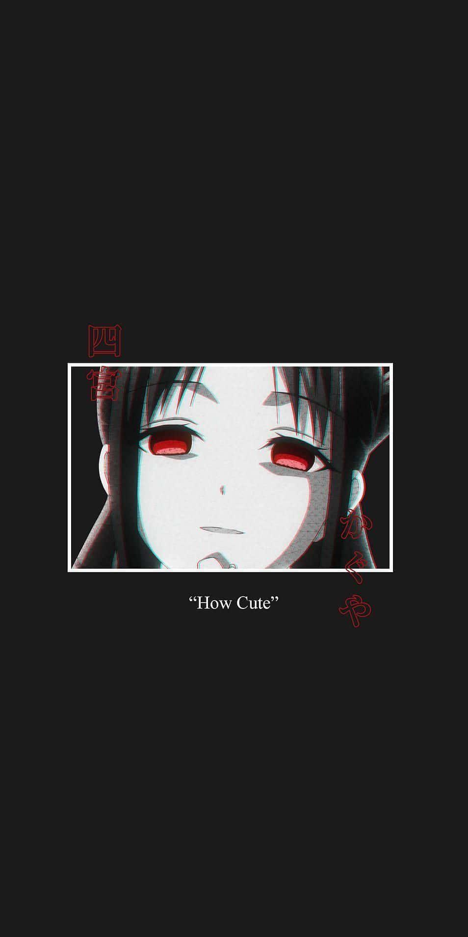 Girl With Red Eyes Dark Aesthetic Anime Pfp — 954x1908 wallpaper