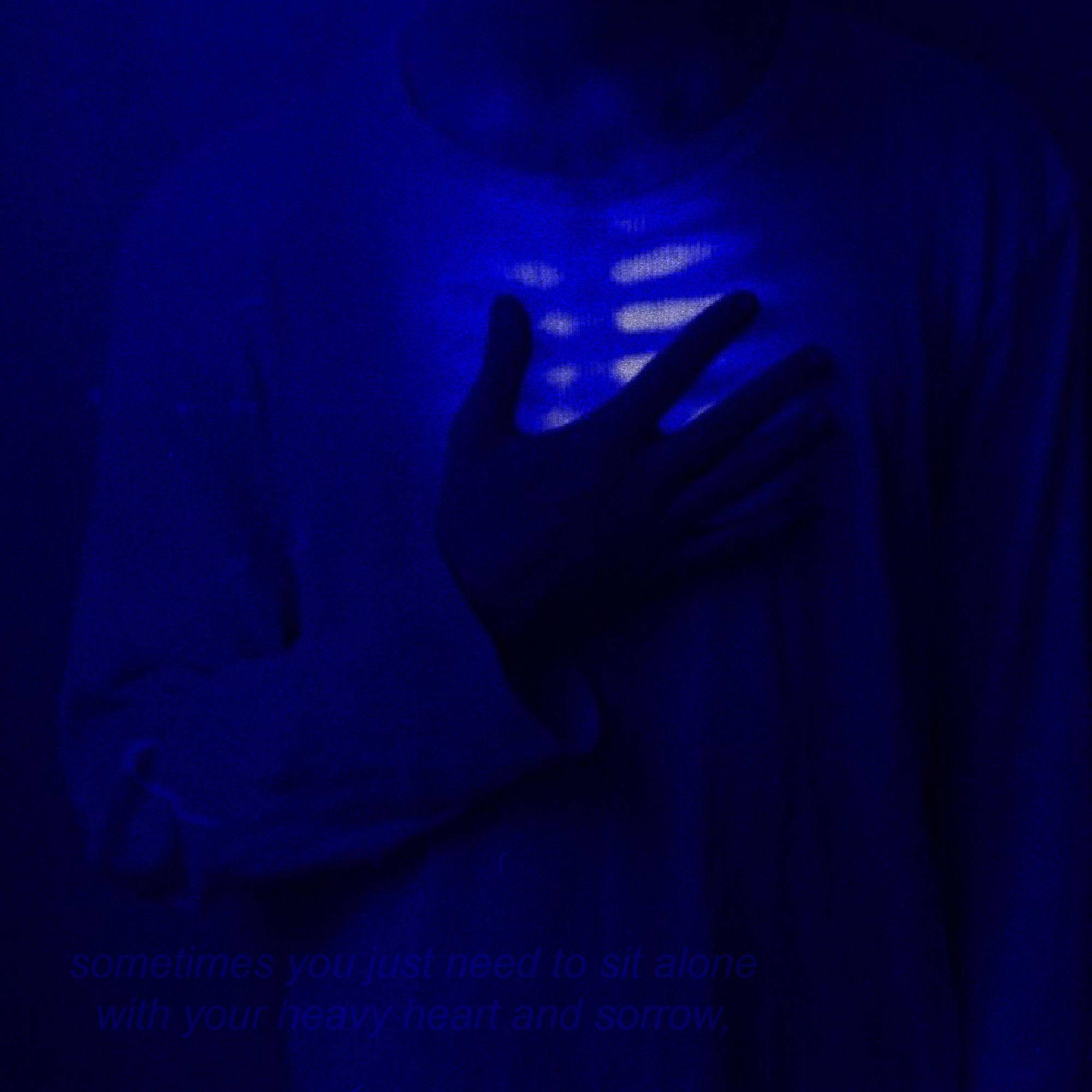 Glowing Chest Sad Pfp — 2000x2000 wallpaper