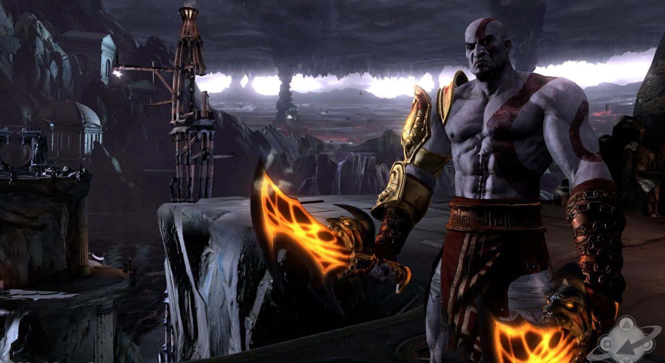 God Of War 1333 x 728 background — 1333x728 wallpaper