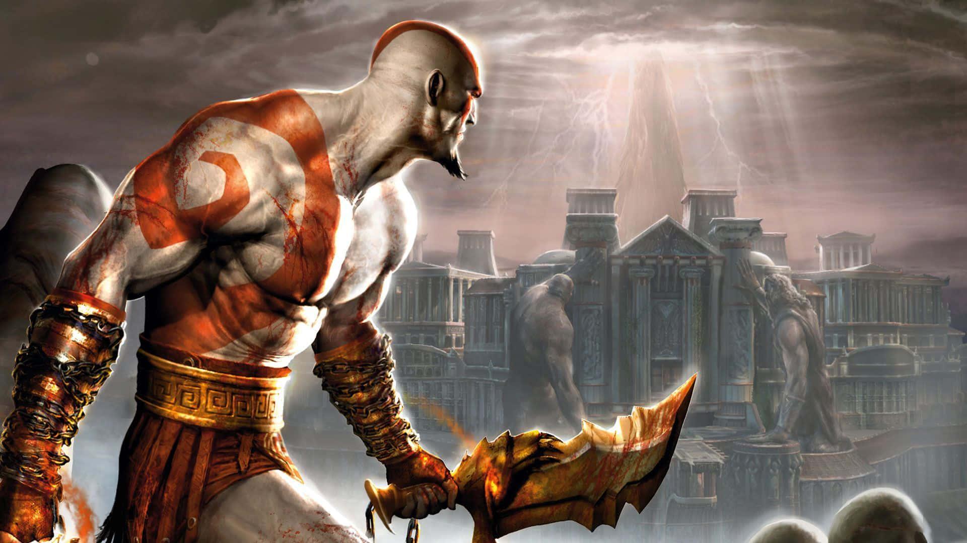 God Of War 1920 x 1080 background — 1920x1080 wallpaper