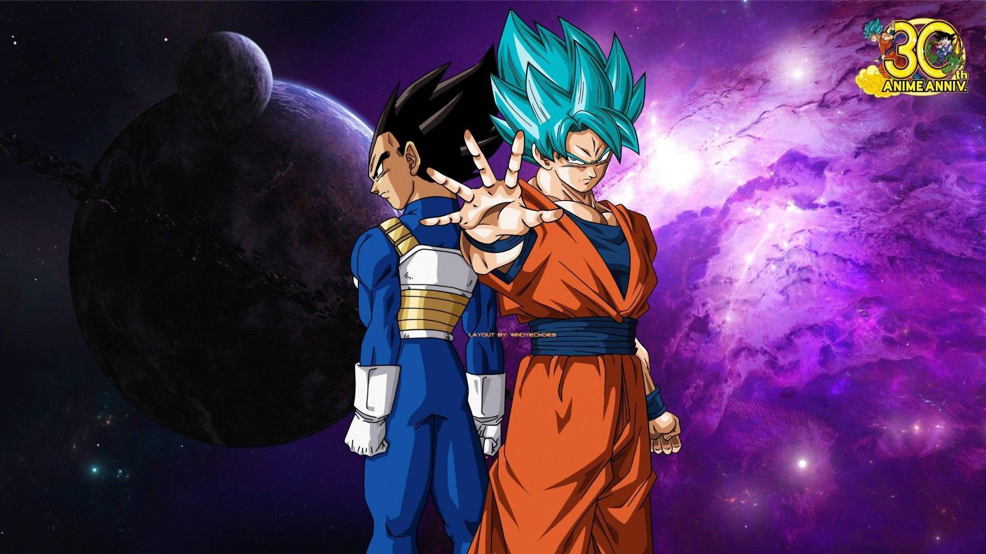 Goku and Vegeta Await Their Next Battle — 1920x1080 wallpaper