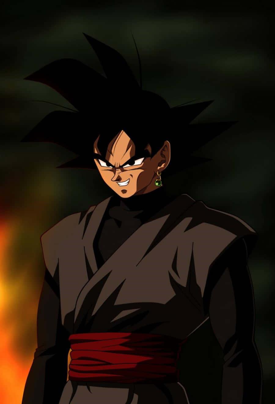 Goku Black Fights To Protect The World — 900x1318 wallpaper