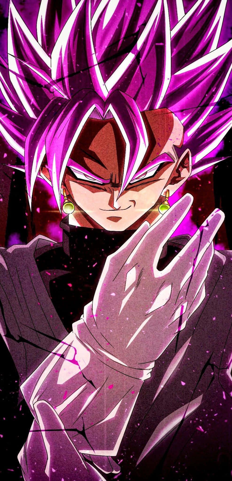 Goku Black in a battle for justice — 987x2048 wallpaper