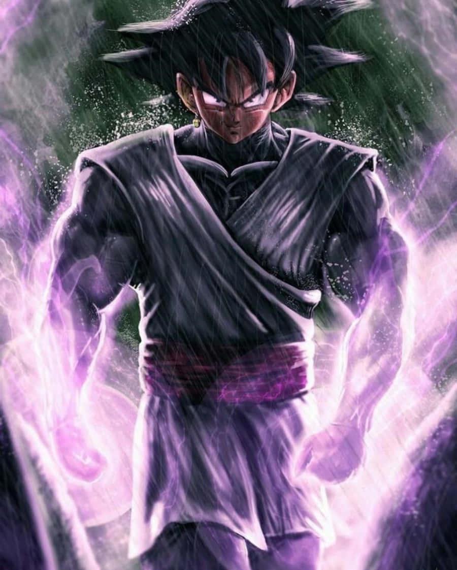 Goku Black Is Ready For A Fight — 900x1122 wallpaper