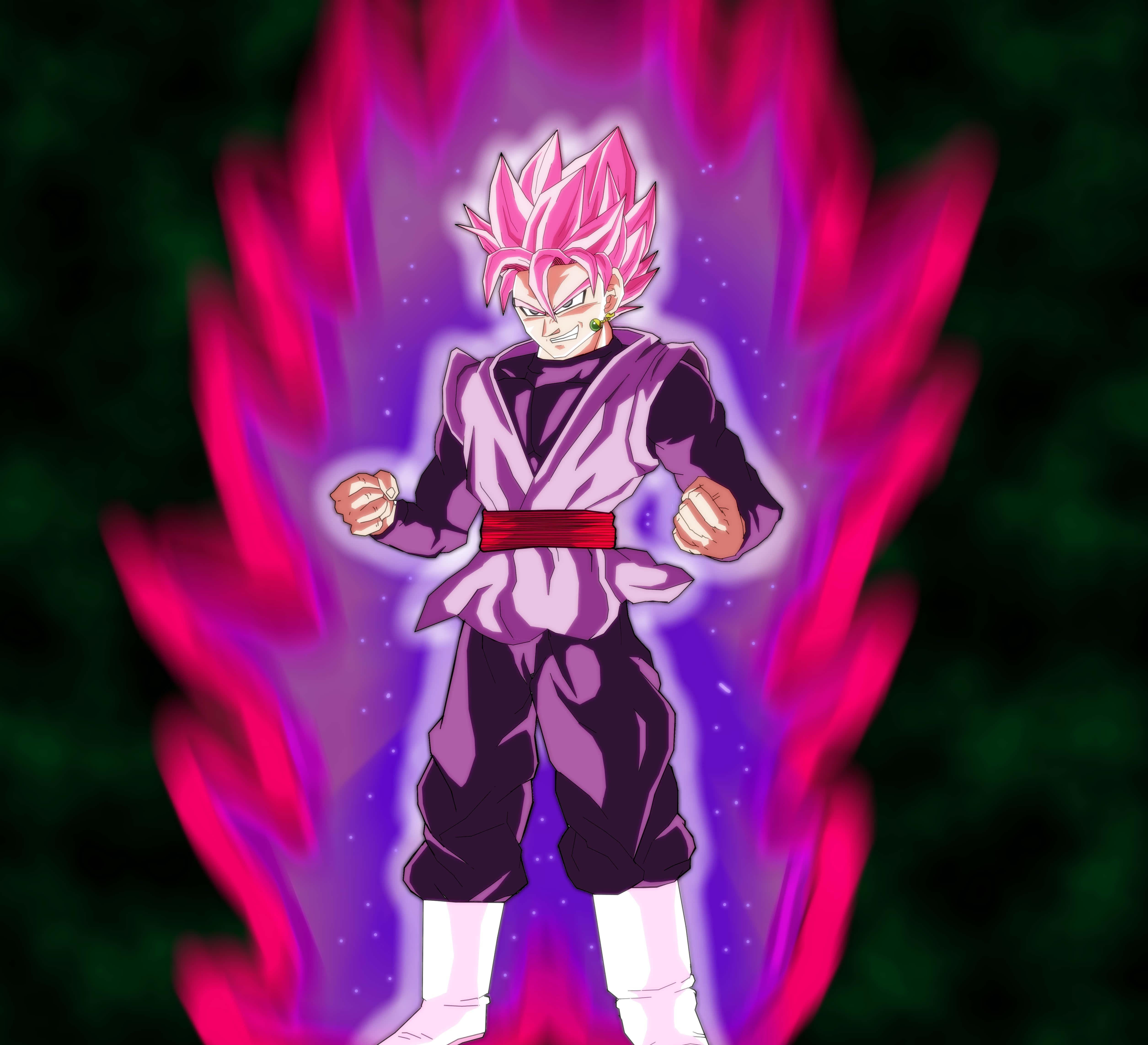 Goku Black - The Ultimate Villainous Power — 5021x4573 wallpaper