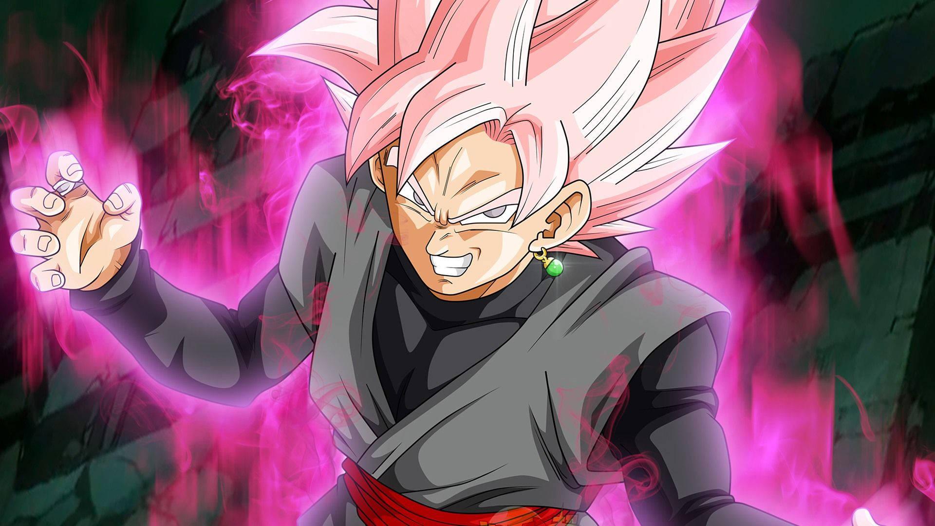Goku Black transforms into a powerful Super Saiyan Rose! — 1920x1080 wallpaper