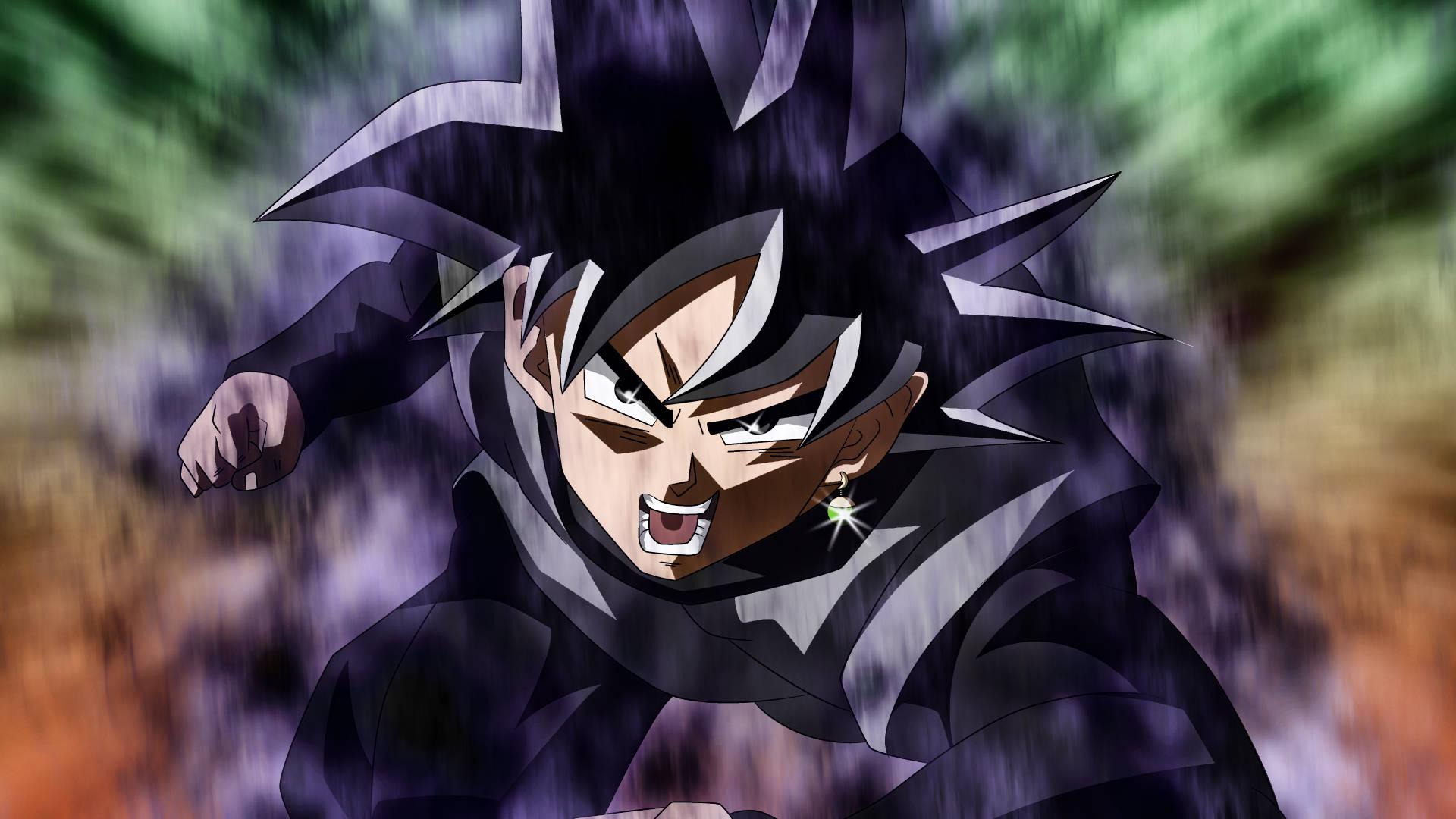 Goku Black Unleashing a Powerful Attack — 1920x1080 wallpaper