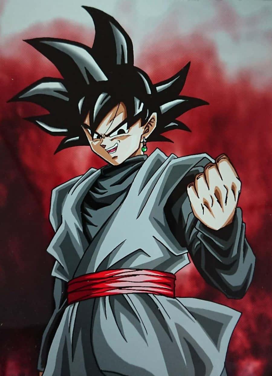 Goku Black unleashing his full power — 900x1244 wallpaper